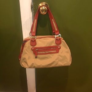 Tumi nylon satchel